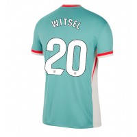 Camiseta Atletico Madrid Axel Witsel #20 Visitante Equipación 2024-25 manga corta